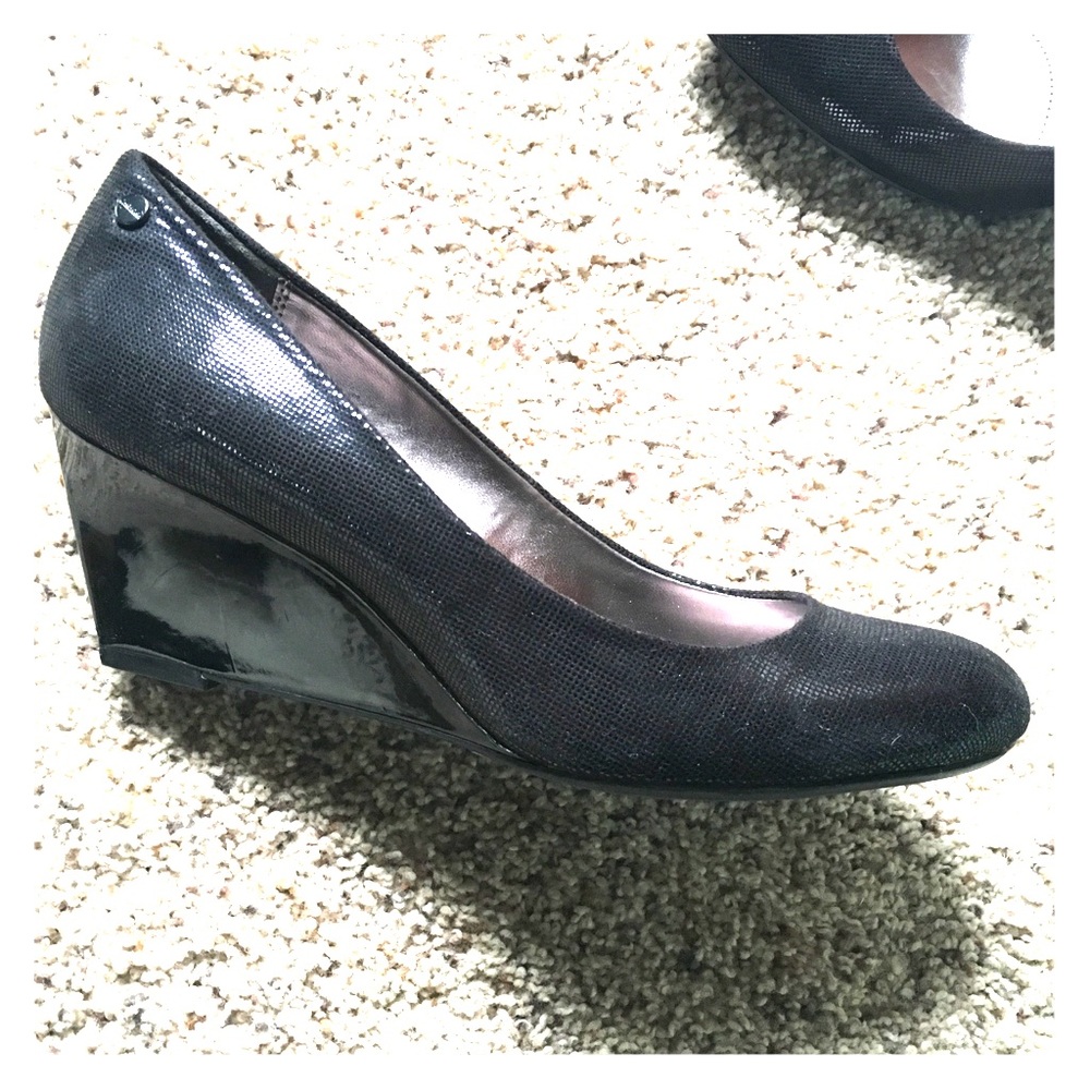 Calvin Klein wedge heels